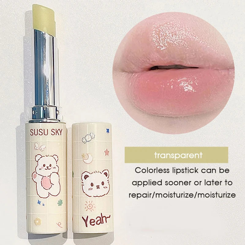 Cute Paradise lipstick Moisturizing&Moisturizing Lip Care Color Stain Free Lipstick Colored lipstick