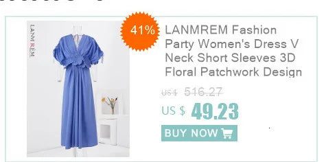 LANMREM Elegant Party Long Dress Women Many Colors Fashion Round Neck Batwing Sleeves Loose Dresses Fashion New Clothing 32C1950