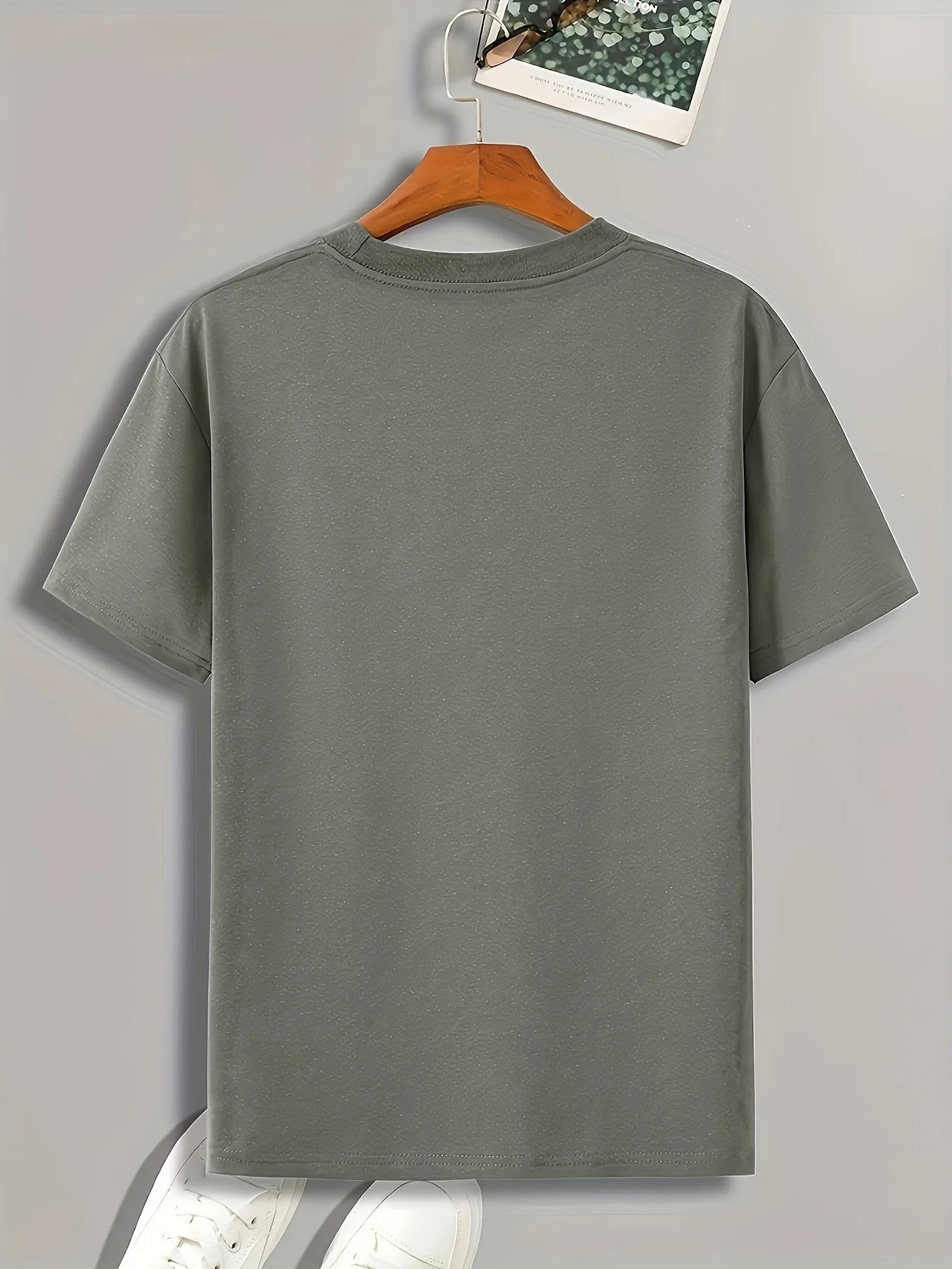 Men’s Summer 100% Cotton Loose Casual T-Shirt
