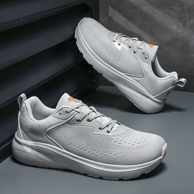 Couples breathable mesh casual sports shoes summer new non-slip outdoor running shoes plus size light men and women's sneakers