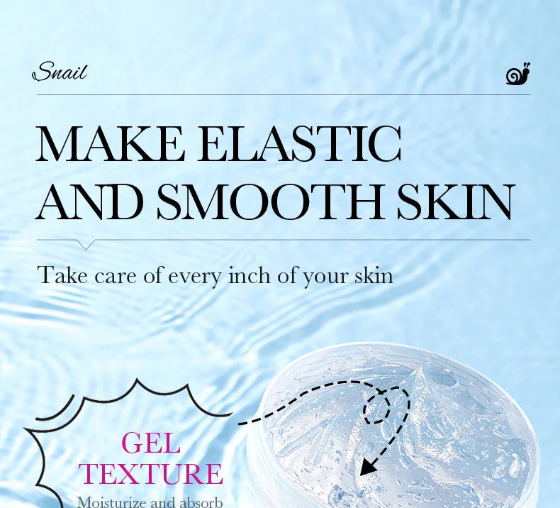 SADOER Snail Collagen Face Cream Gel Firming Repair Brightening Moisturizing Facial Creams Beauty Face Skin Care Products