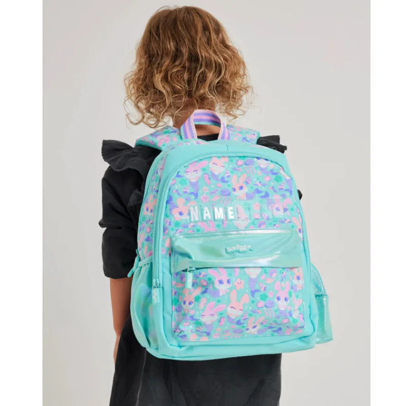 Genuine Australia Smiggle Backpack School Bag Cute Rabbit Cartoon Series Anime Backpack Student Gift Separate Purchases