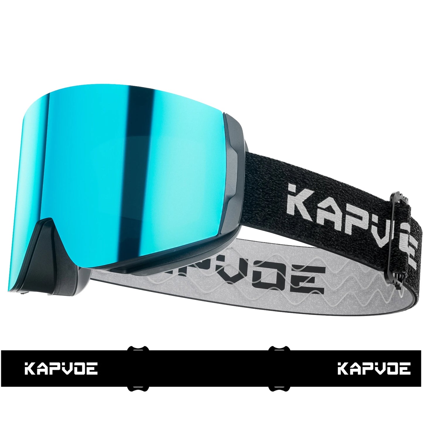 Snowstorm Vision Pro Ski & Snowboard Goggles – UV400 Mirror Lens