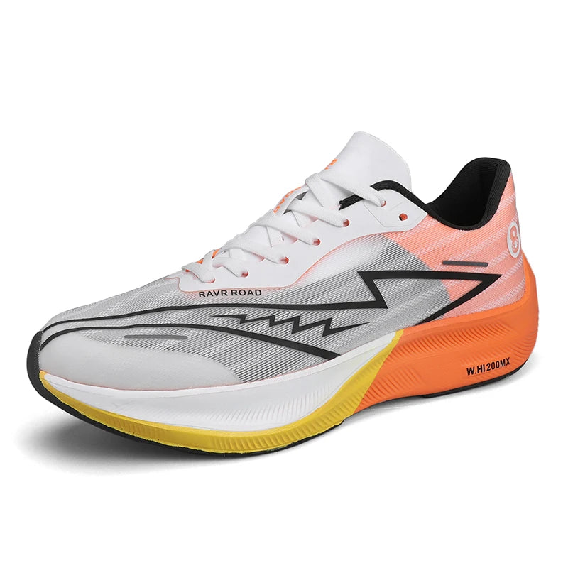 Running Shoes Men High Quality Full Palm Carbon Plate Cushion Professional Training Shoes Lightweight Wear-Resistant Sneakers