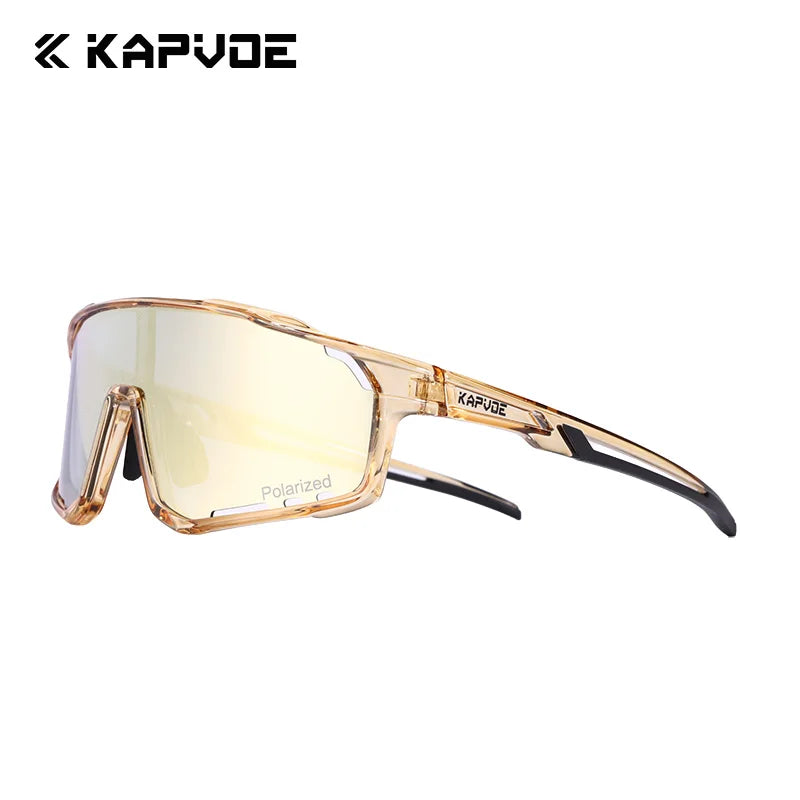 KAPVOE New Kids Bicycle Outdoor Cycling Glasses Outdoor Sports Sunglasses Children Bike Eyewear MTB Bicycle UV400 Hiking Goggles