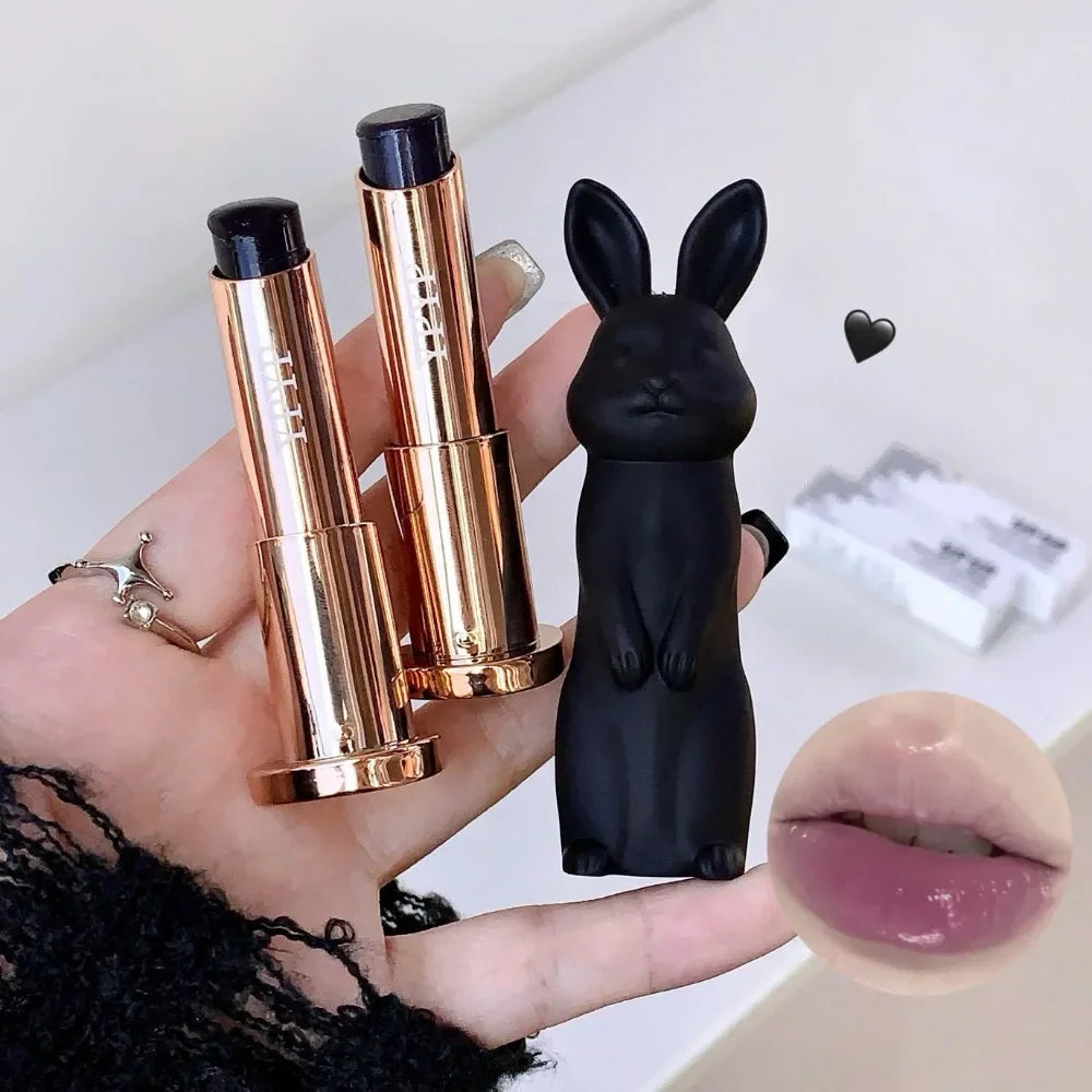 Dark Rose Moisturizing Lip Balm Hydrating Lip Care Stick Exfoliates Dead Skin Smoothens Lip Lines Perfect Base Clear Lipstick