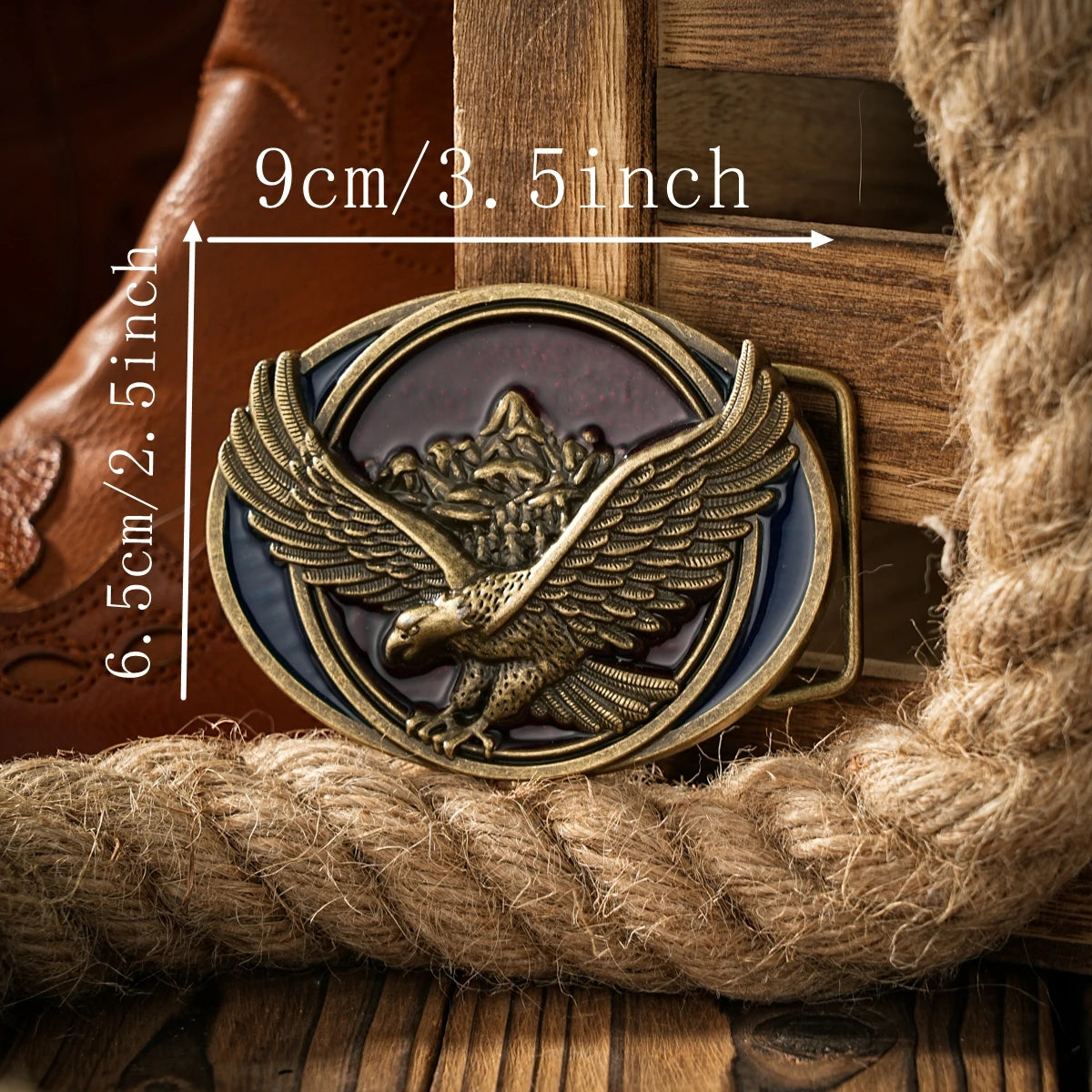 Western style plate buckle belt metal buckle one belt buckle