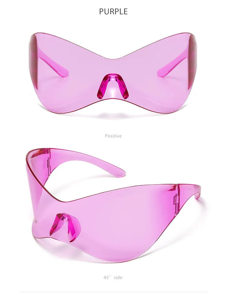 Fashion Hot Sunglasses Bike Cycling Glasses Sports for Men Road Bicycle UV400 Goggles Travel Glasses Outdoor Trendy Cool Glasses