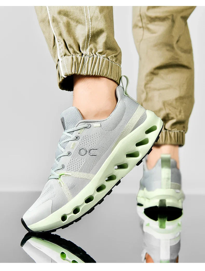 Trainers Tennis Sneakers Sneakersy Gym Athletic on Trend Casual Sport Cloud Marathon Jogging Comfortabl White Running Shoes Men