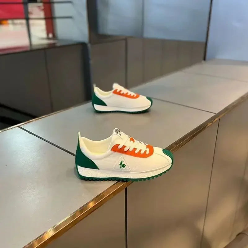 Official-website 2025 Men's Casual Sneakers Summer Comfortable Breathable Lace-up Running Shoes Men's Outdoor Soft-soled Shoes