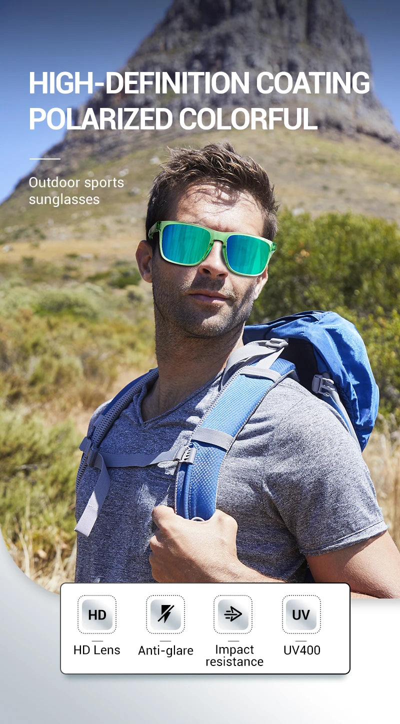 SCVCN Polarized Sunglasses Men MTB Cycling Glasses Outdoor Sports Bike UV400 Goggles Women Fishing Bicycle Cycling Glasses New