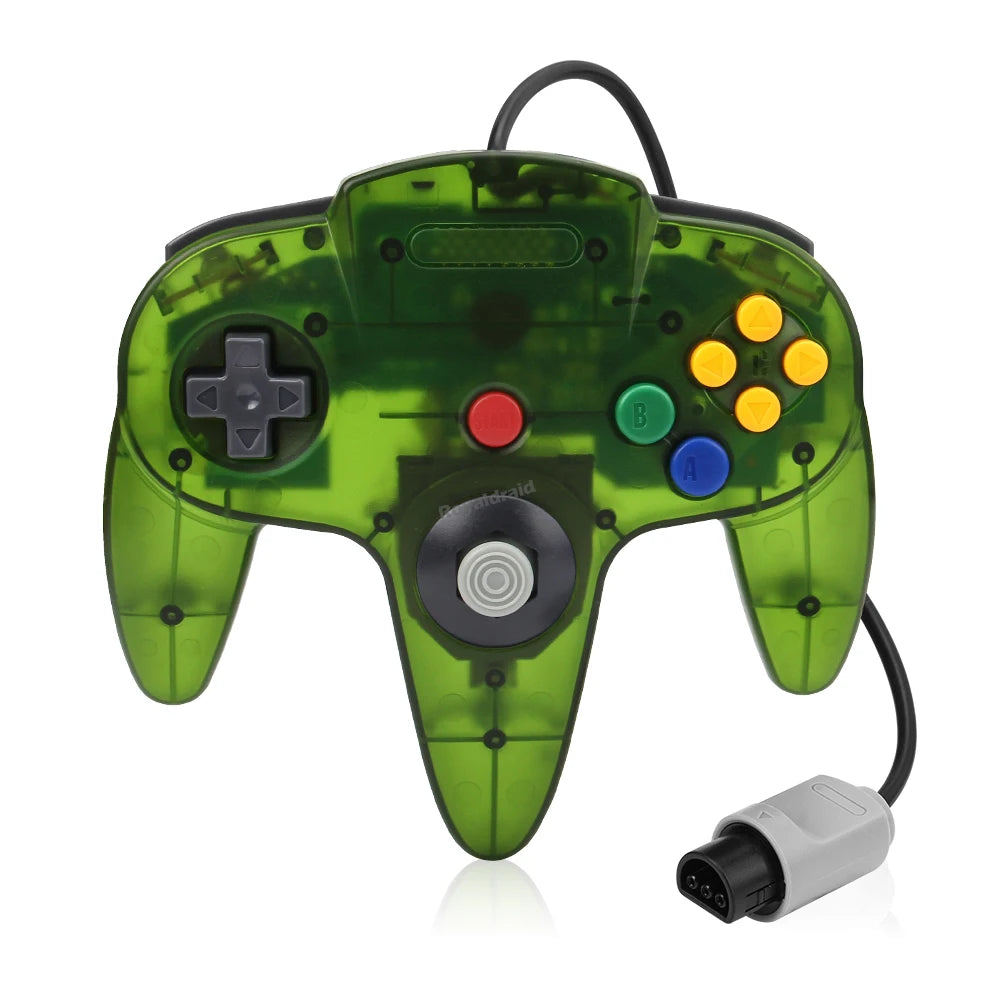 8 Colors For N64 Controller Classic Wired Remote Control Gamepad Gaming Joystick Retro Video Game System For N64 Console Joypads