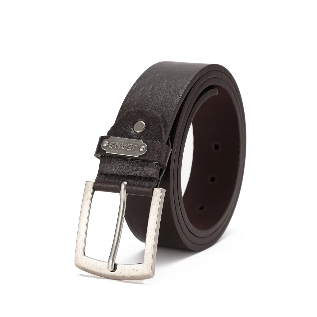 A casual, individual and retro belt, a Western-style clothing accessory, metal buckle, PU belt, suitable for both men and women