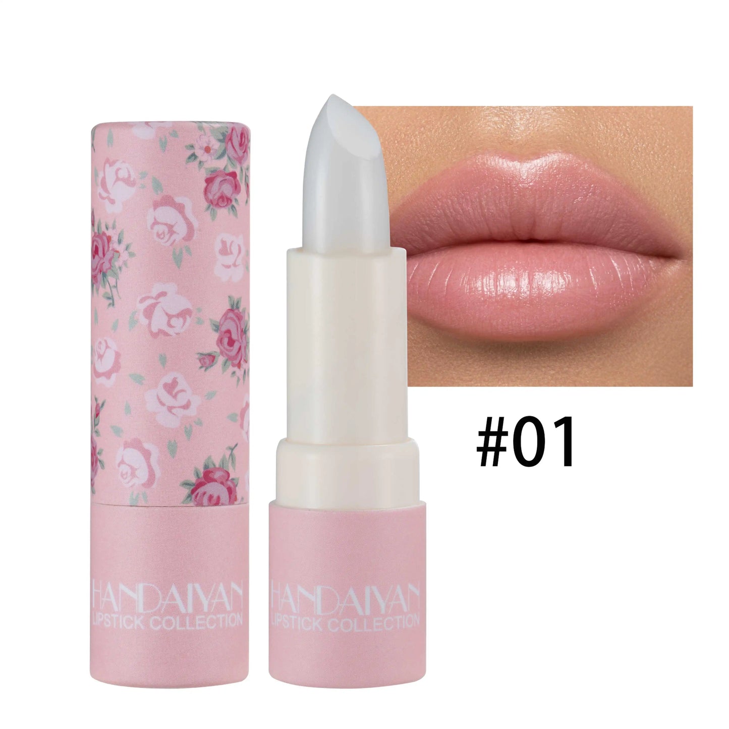 HANDAIYAN velvet texture and is not easy to fade. Naked color lipstick, matte paper tube lipstick
