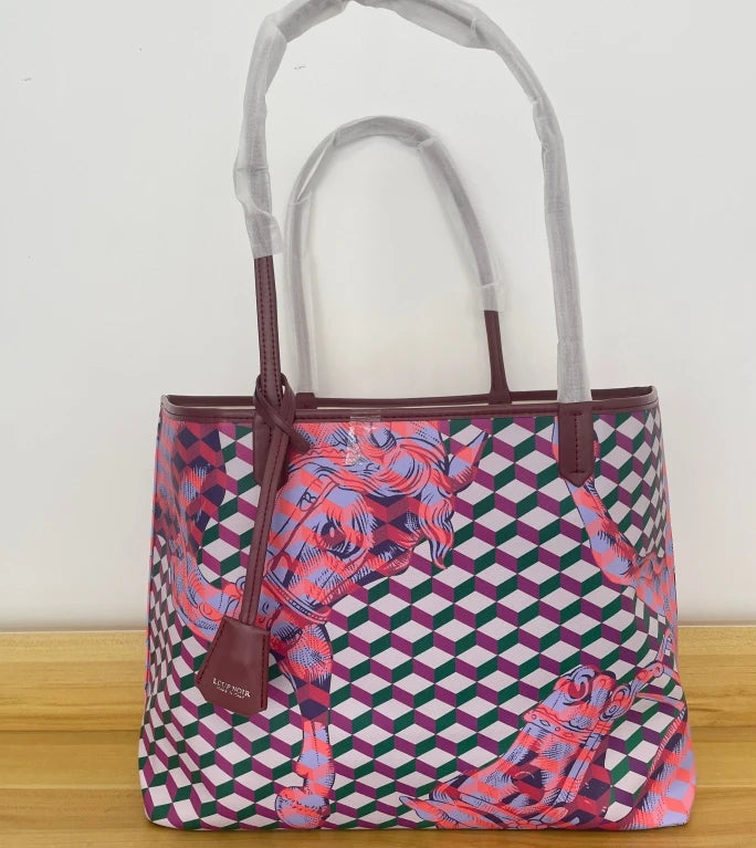 LOUP NOIR New Tote Bag for Women Famous Brands Bag Large Capacity Shoulder Women Bags LOUP NOIR Bag High Quality Casual Totes