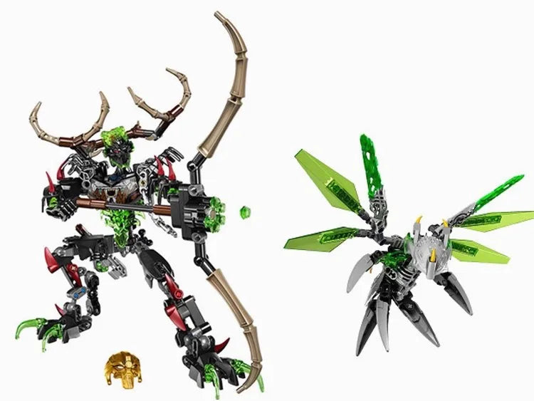 Bionicle Warriors Skull Action Figures Collection Building Blocks Umarak Uxar Mask Master Storm Beast Anime Bricks Toy Kid Gifts