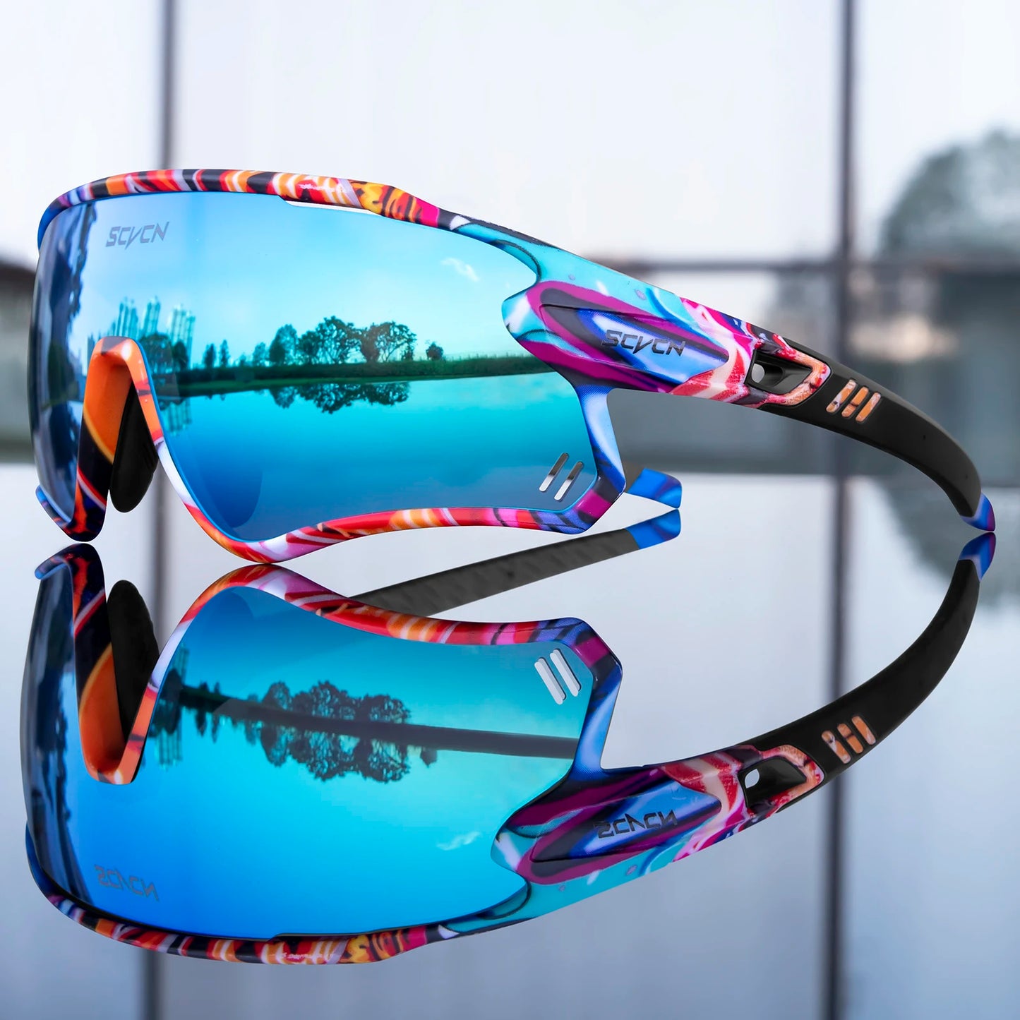SCVCN MTB Road Bicycle Riding Glasses Men Outdoor Sports Bike Cycling Sunglasses Woman Running Hiking Eyewear UV400 Goggles hot