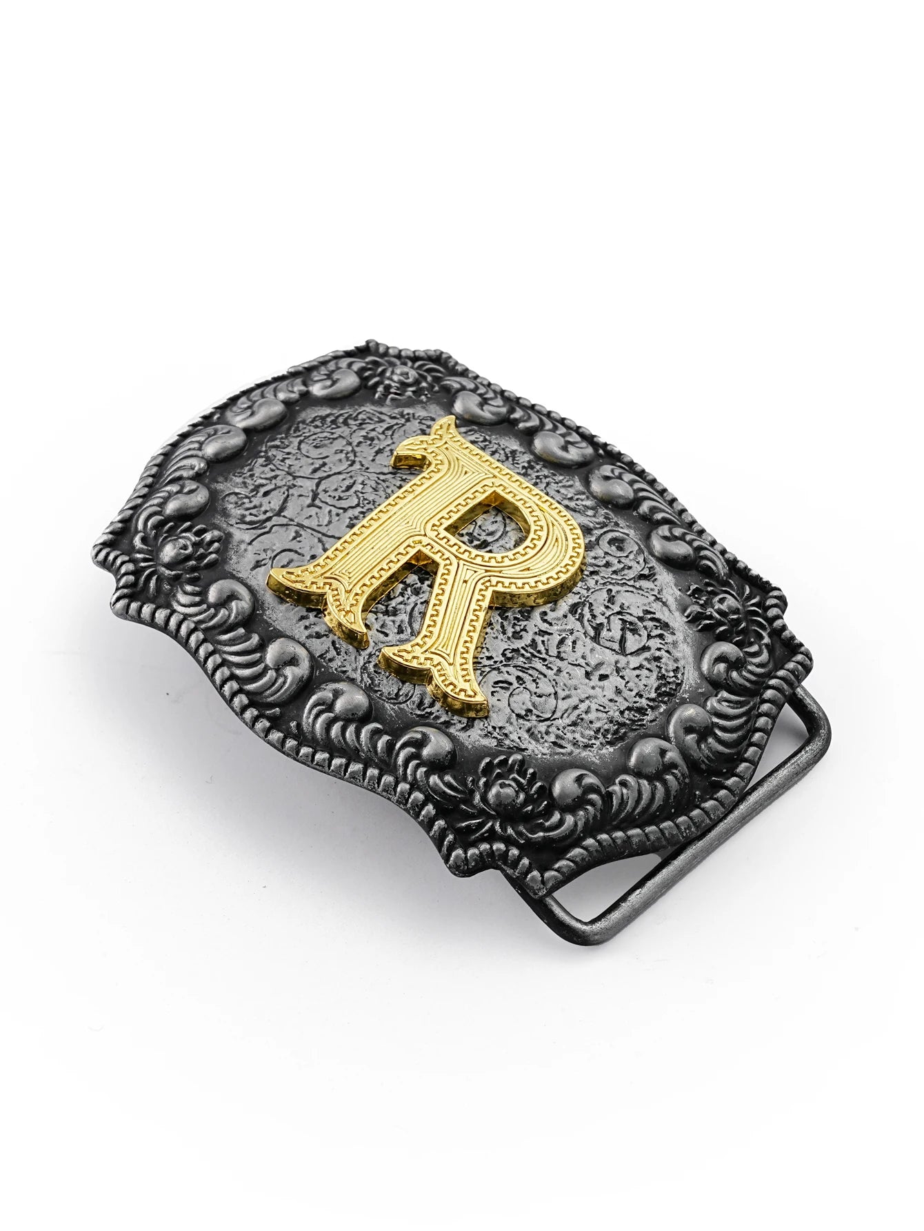Western Cowboy letter belt buckle - stylish and unique stylish waist accessory