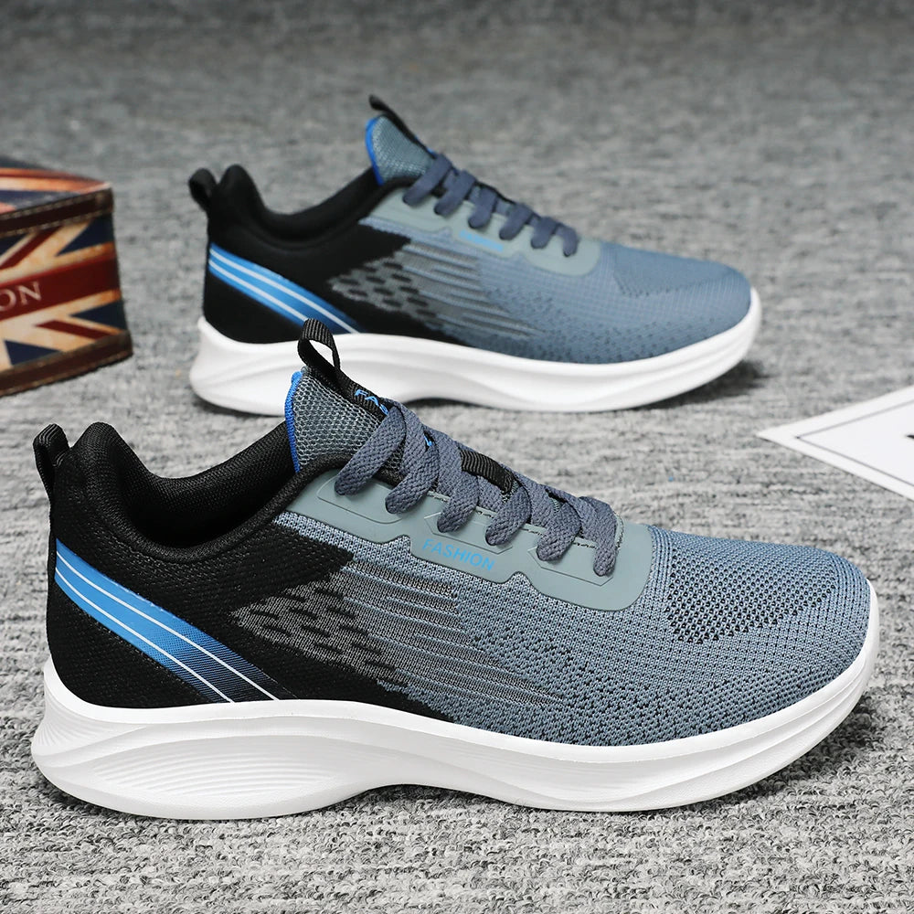 Men's Running Shoes 2025 New Lightweight Breathable Mesh Sneakers, Fashion Casual Sports Shoes for Outdoor Walking, Non - slip C