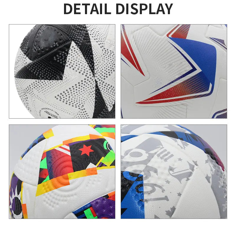 Soccer Ball Professional Standard Official Size 5 Seamless Football Soft PU Wear Resistant High Quality Match Training Balls