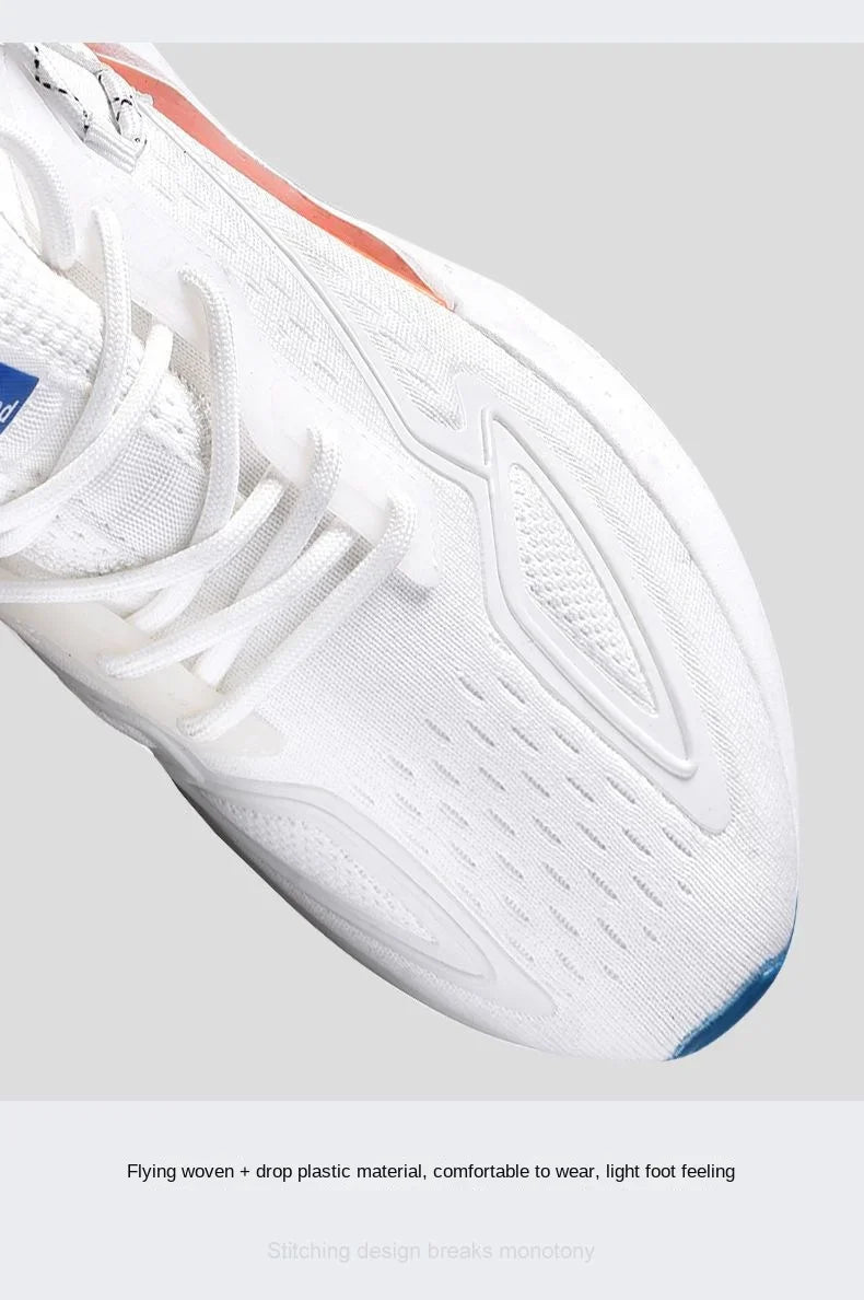 Men Casual Sneakers Running Shoes Fashion Outdoor Sneaker Fashion Sports Shoes Mesh Breathable Cushioning Basketball Footwear