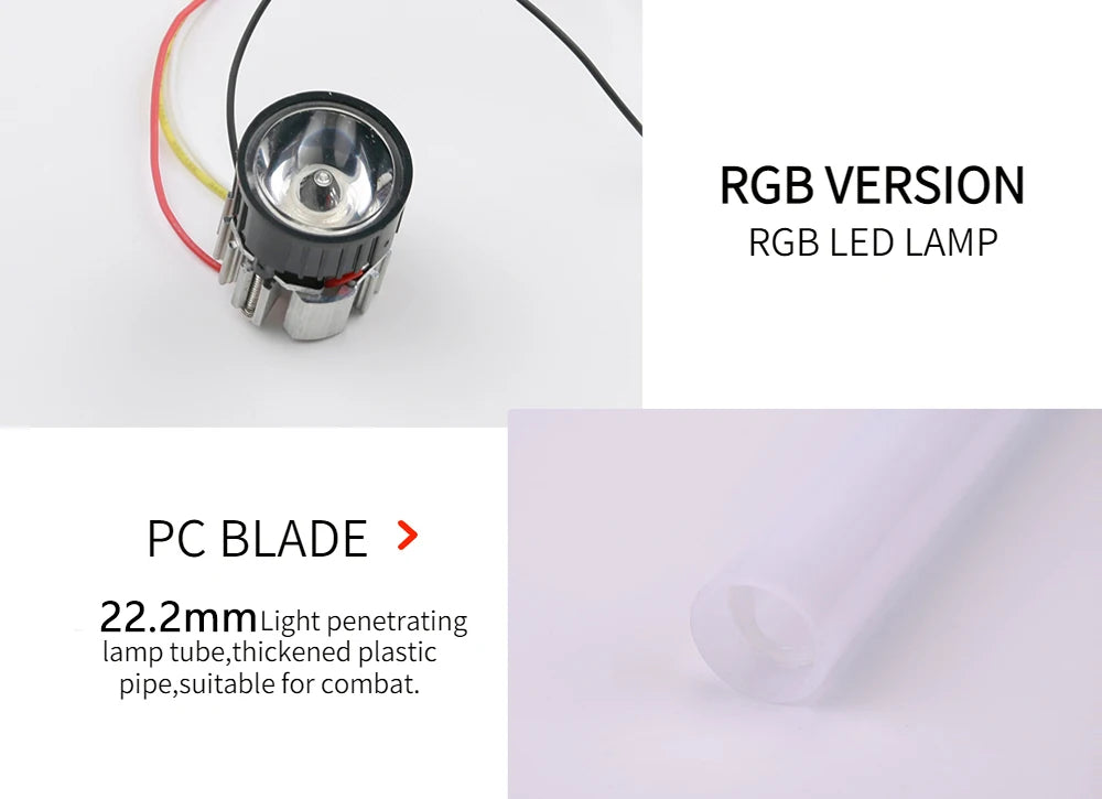 سيف ضوئي معدني RGB، مبارزة، تأرجح سلس، سيف ليزر، Sabre De Luz، 16 لونًا متغيرًا، 16 صوتًا، سلاح FOC Rave، لعبة وامضة