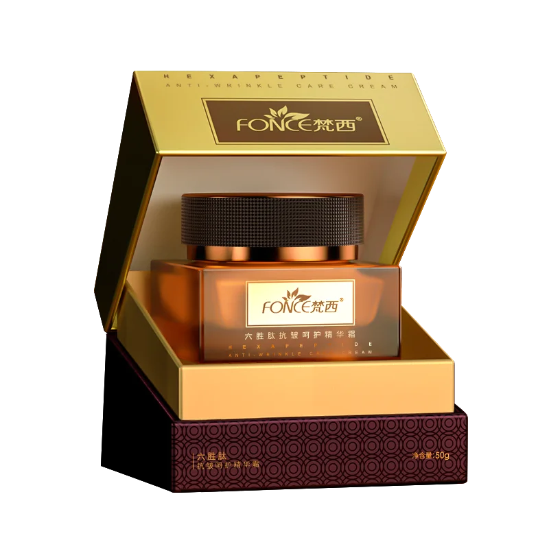 FONCE Hexapeptide Anti-wrinkle Essence Cream, fine line reducing, Moisturizing, nourishing and lifting cream 50g