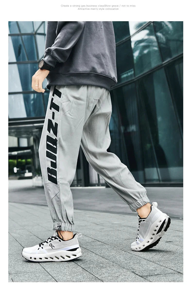 Trainers Tennis Sneakers Sneakersy Gym Athletic on Trend Casual Sport Cloud Marathon Jogging Comfortabl White Running Shoes Men