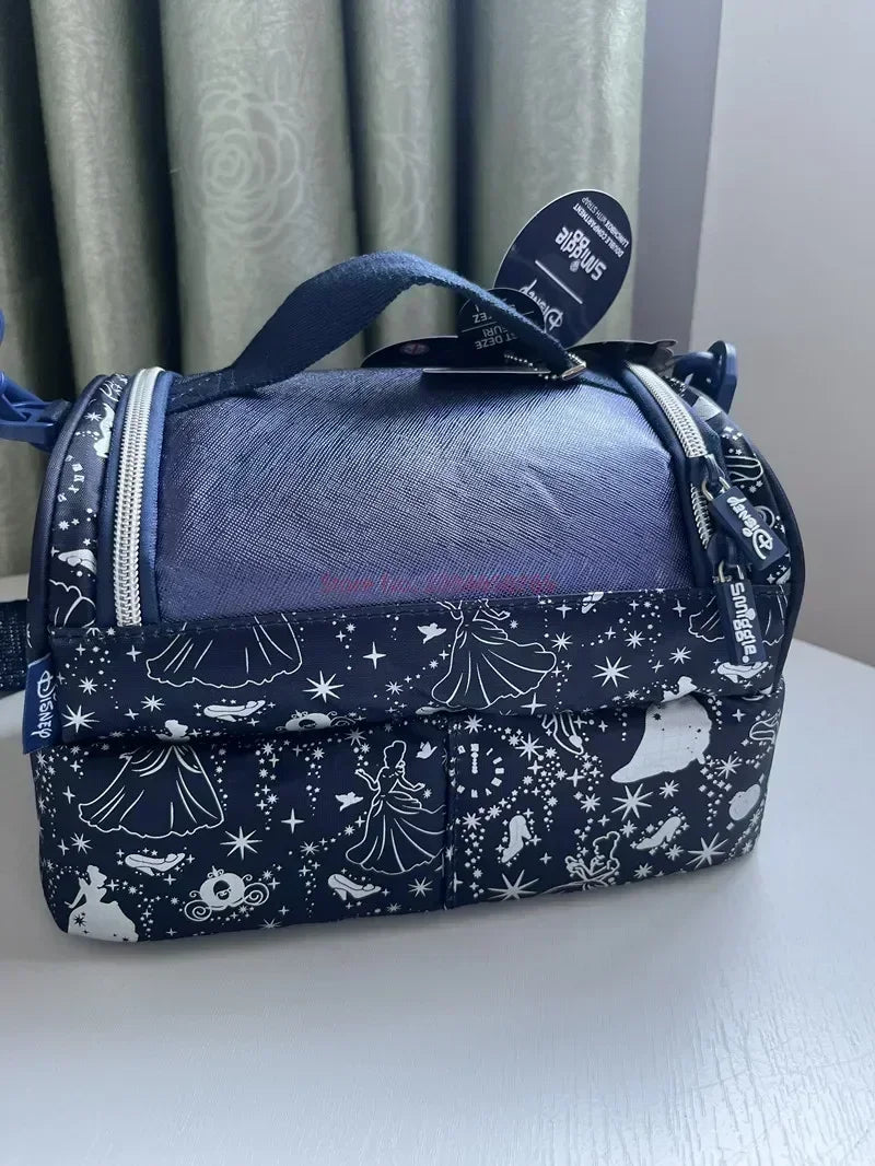 Genuine Australia Smiggle Backpack Deep Blue Cinderella Series School Bag Anime Backpack Student Gift Separate Purchases
