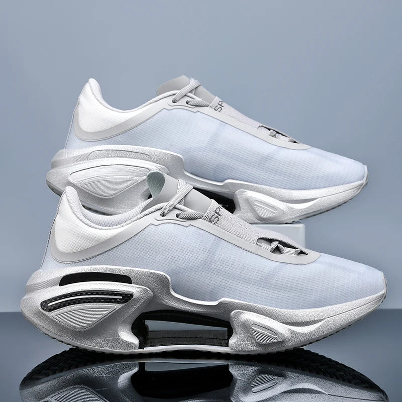 UrbanFlex™ Breathable Height-Lift Sneakers – Men's Casual Athletic Trainers
