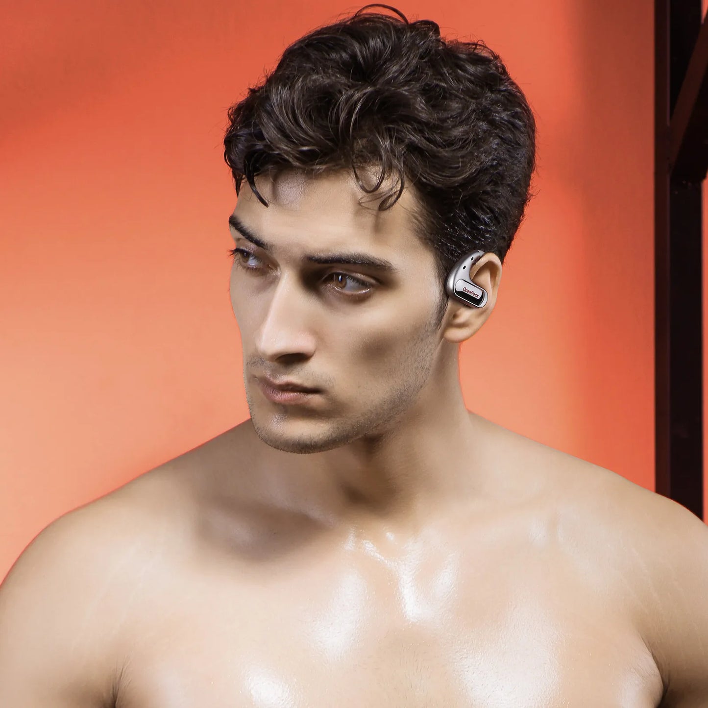 Oneodio OpenRock Pro Open Ear Wireless Headphones Sports Air Conduction Bass Earphones Bluetooth 5.2 Earbuds TWS With 4 Mic ENC