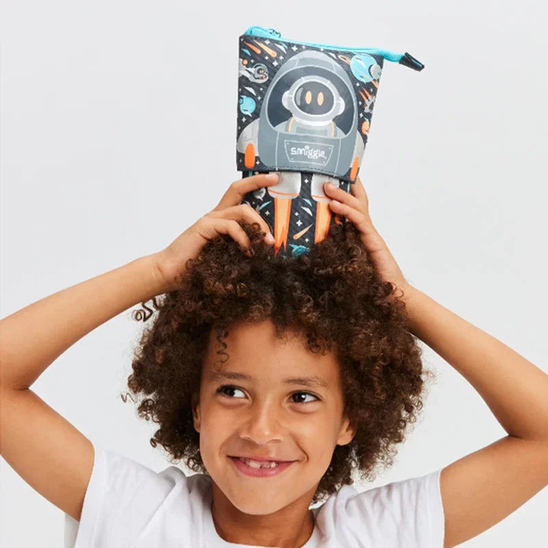 Genuine Australia Smiggle Backpack Rocket School Bag Cartoon Series Anime Backpack Student Gift Separate Purchases