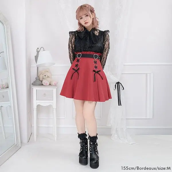 2025 Y2k Aesthetic Harajuku Style Sweet Girl High Waist Mini Bandage Skirt Slim Women Solid Streetwear Gothic Jk Saia Feminina
