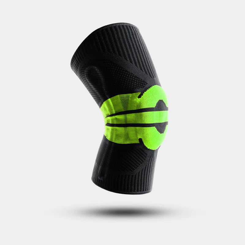 High Elastic Knee Support Brace Kneepads Adjustable Patella Basketball Volleyball Safety Guard Strap Protector Knee Pads