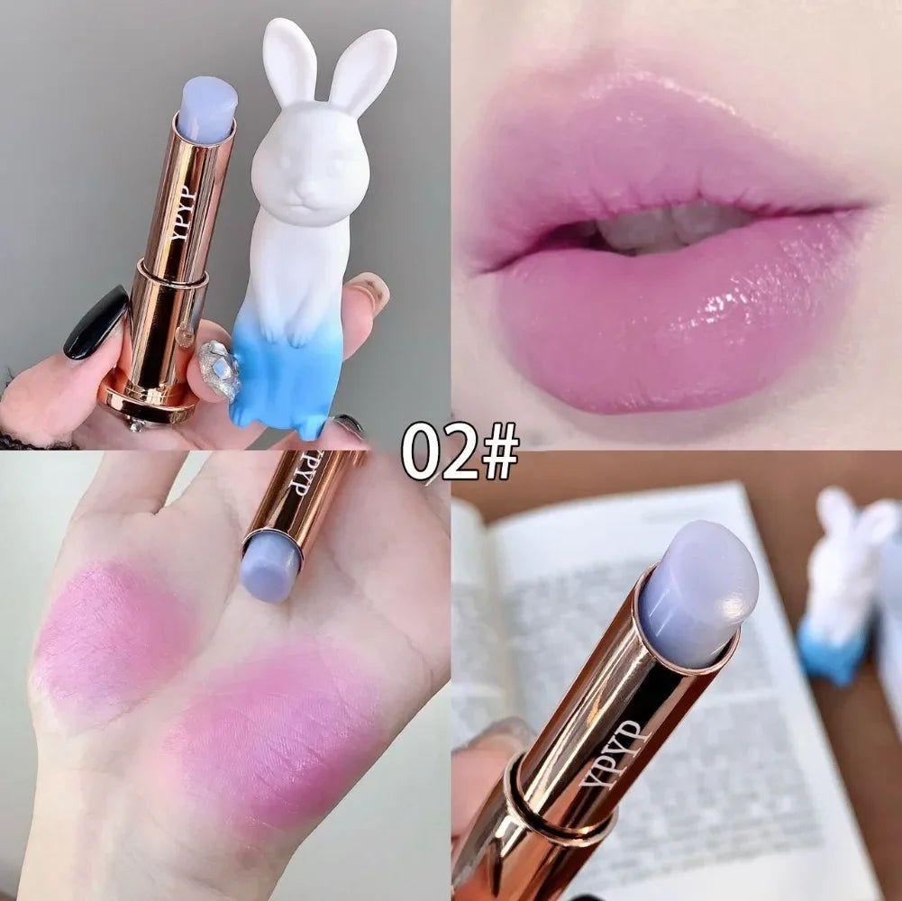 Dark Rose Moisturizing Lip Balm Hydrating Lip Care Stick Exfoliates Dead Skin Smoothens Lip Lines Perfect Base Clear Lipstick