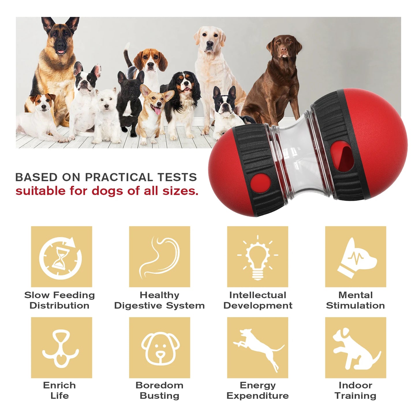 Dog Toy For Small Medium Large Dogs Cats Slow Feeder Pet Improve IQ Indoor Training Puppy Toys Chihuahua Beagle Pet Supplies