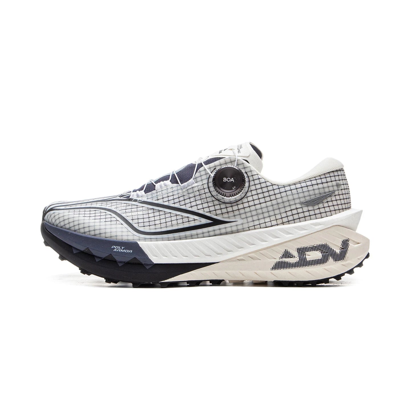 DI LU PRO V2 Trail Running Shoes – BOOM Cushion, Carbon-Fiber Plate, Reflective Wearable Sneakers