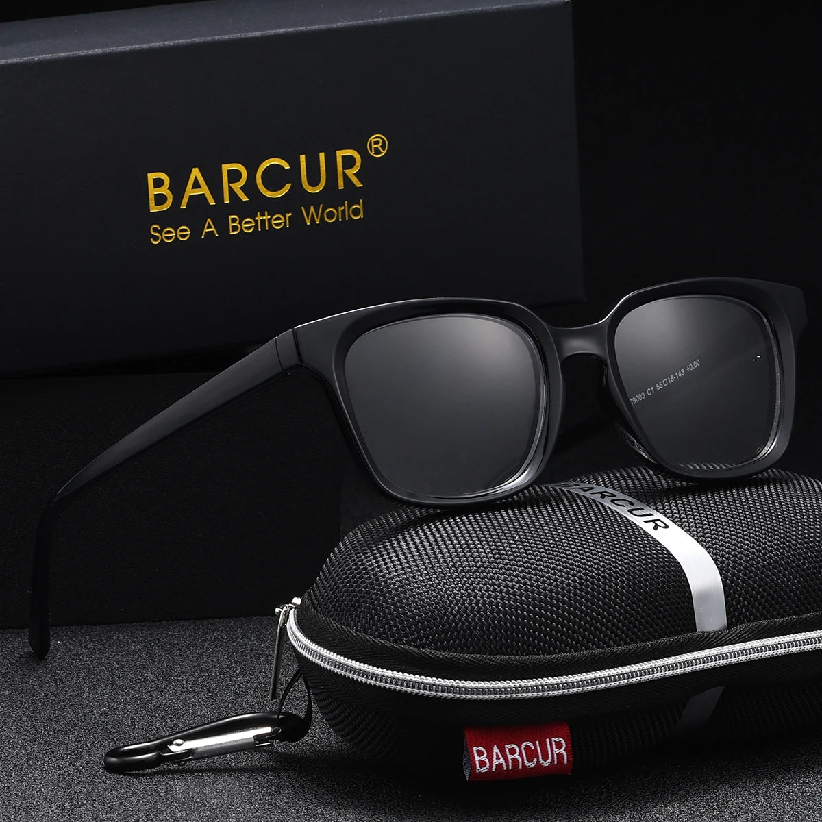 BARCUR Square Reading Glasses, Blue Light Blocking Computer Reader for women men Reading Presbyopic Glasses
