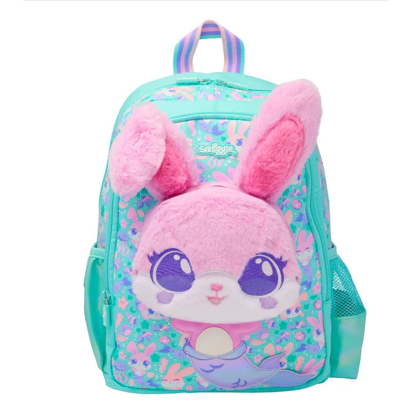 Genuine Australia Smiggle Backpack School Bag Cute Rabbit Cartoon Series Anime Backpack Student Gift Separate Purchases