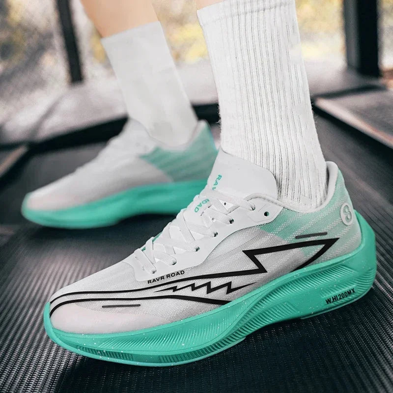 Running Shoes Men High Quality Full Palm Carbon Plate Cushion Professional Training Shoes Lightweight Wear-Resistant Sneakers