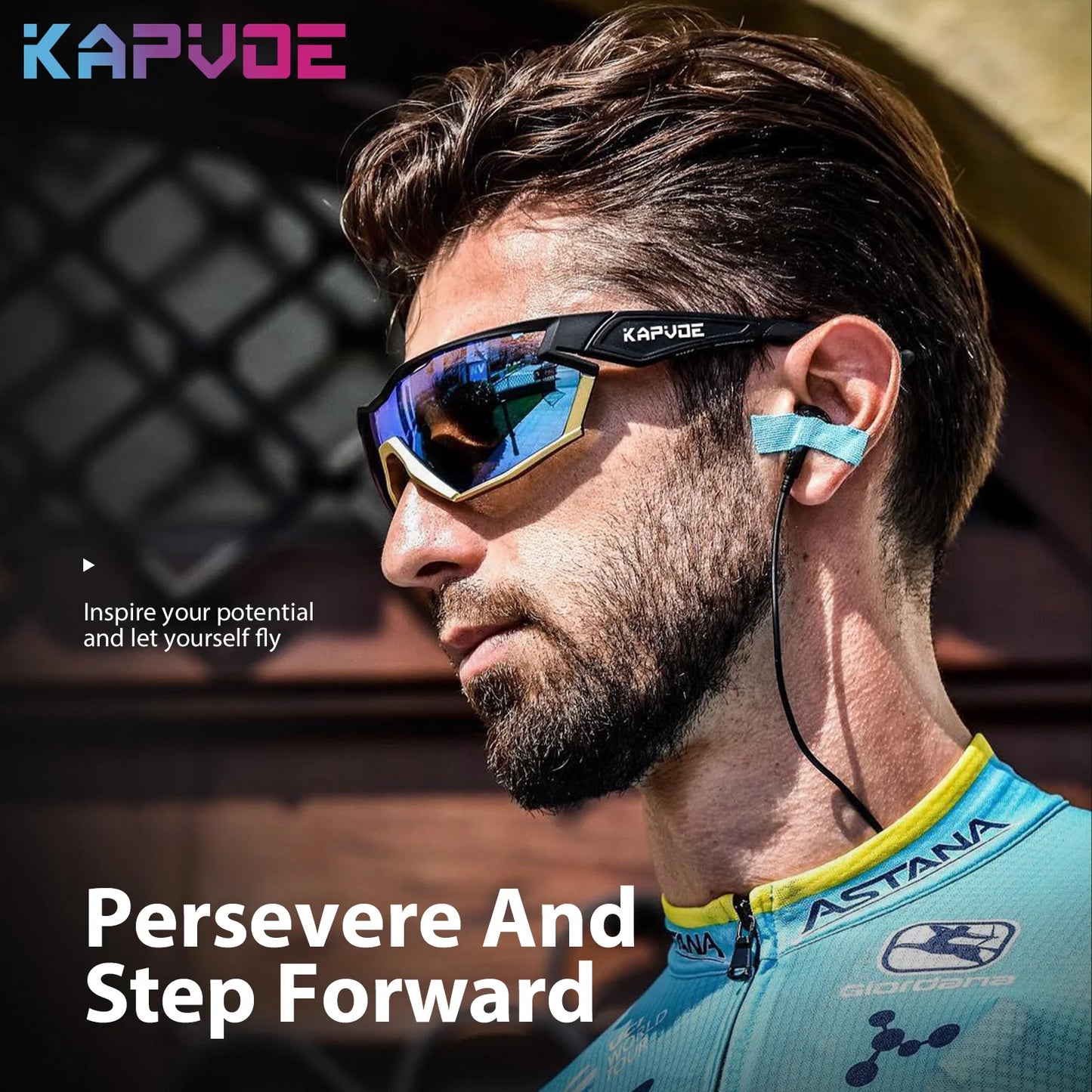 KAPVOE Hot Outdoor Cycling Sunglasses Men Women MTB Glasses Bike Cycling UV400 Goggles Bicycle Mountain Sports Hiking Eyewear