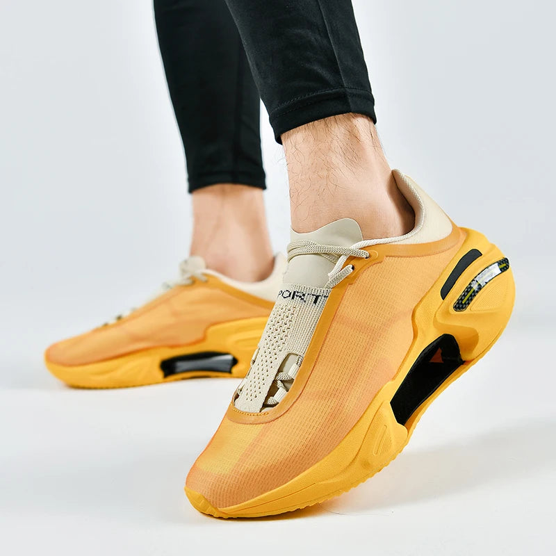 UrbanFlex™ Breathable Height-Lift Sneakers – Men's Casual Athletic Trainers