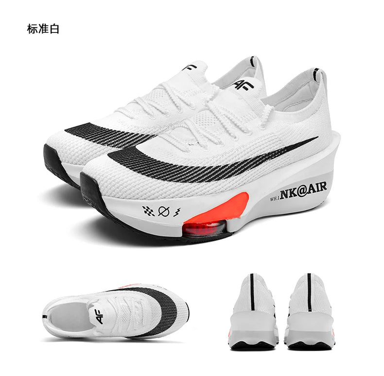 Running Shoes Speciality Air cushion Marathon Men Sports Breathable Lightweight Women's Comfortable Athletic Nonskid Sneakers