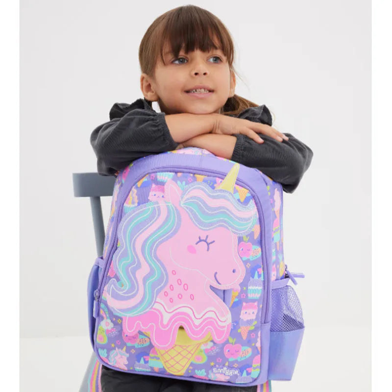 Genuine Australia Smiggle Backpack Cartoon Series Stationery Schoolbag Lunch Bag Anime Backpack Student Gift Separate Purchases
