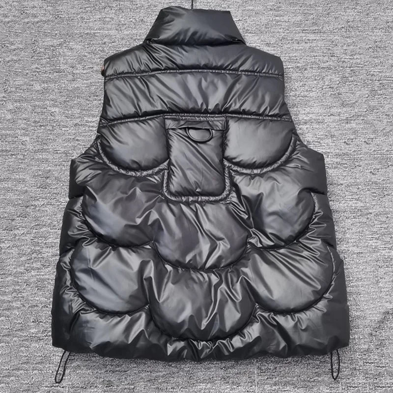 2023 New Down Cotton Vest for Women Autumn Winter Lightweight Vest Casual Loose Jackets Coats Women Fashion Sleeveless Parkas