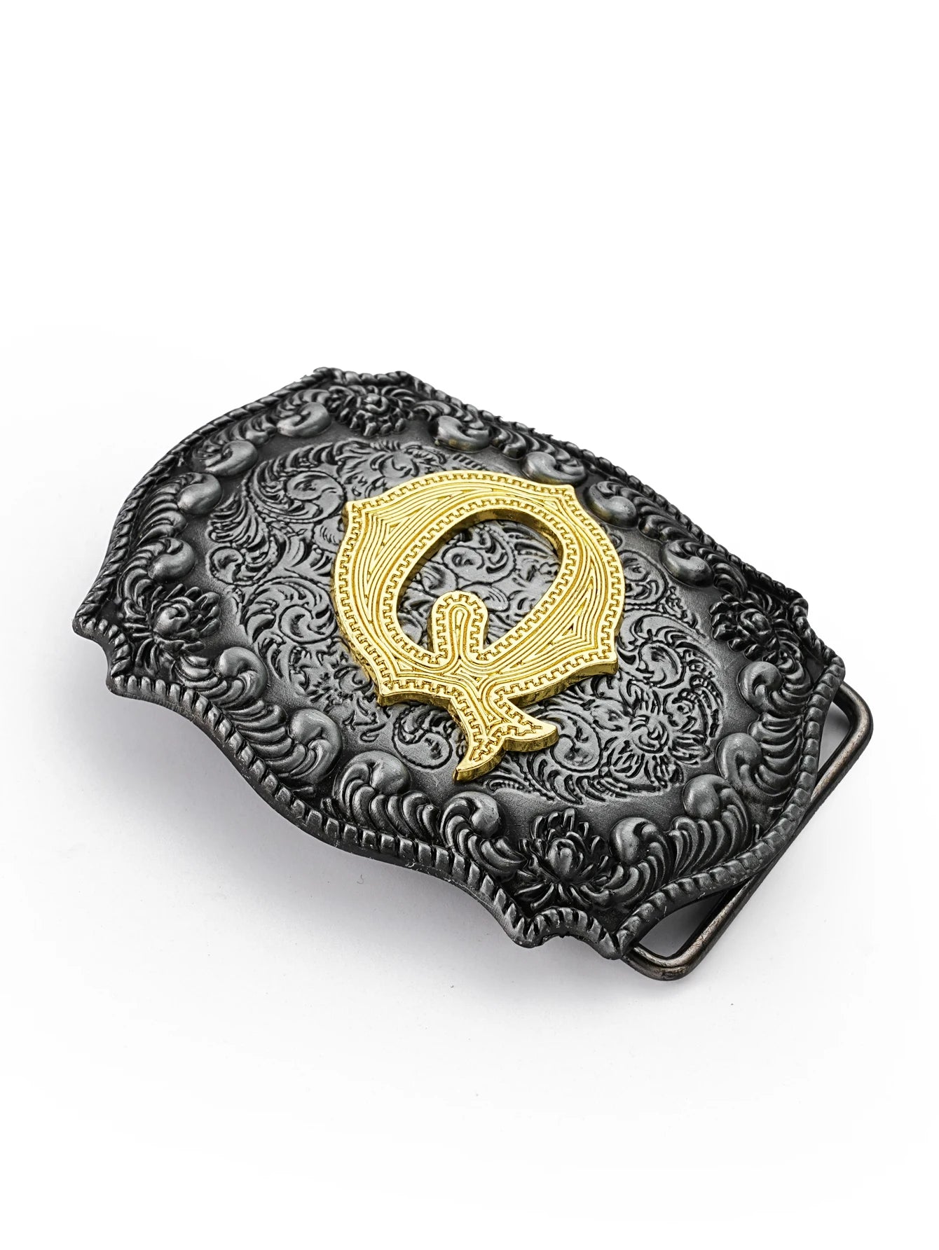 Western Cowboy letter belt buckle - stylish and unique stylish waist accessory