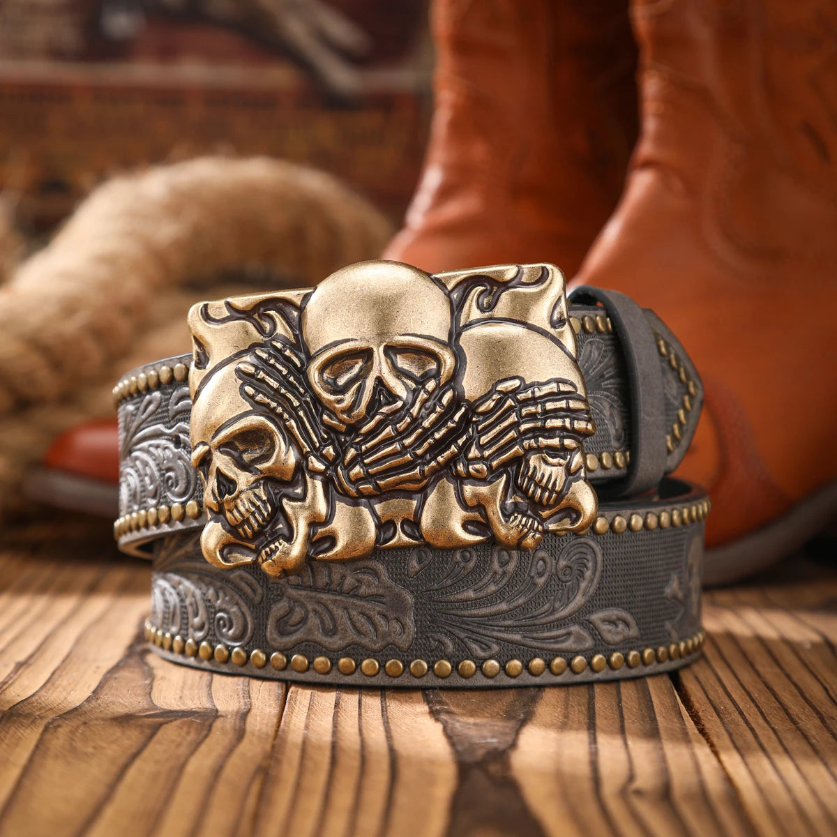 Vintage meets fashion! Alloy buckle PU belt, suitable for both men and women, to create a personalized Western style