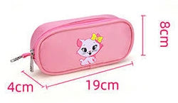 Pink Cat Children Girl Backpack Bowknot Kid School Bag Cartoon Bookbag Cute Princess Kindergarten Primary School Girl Backpack