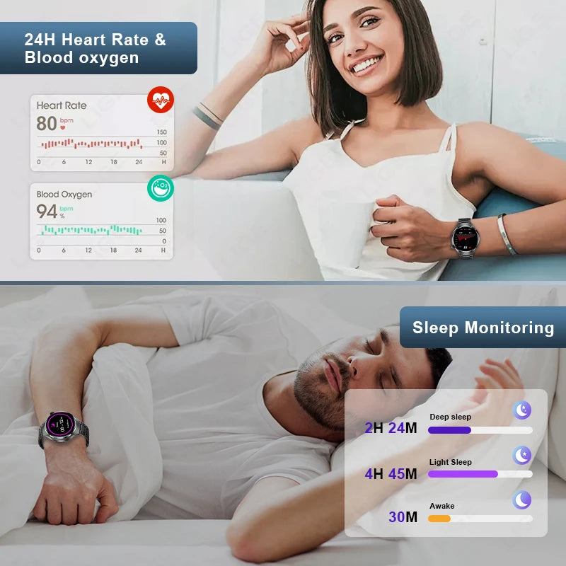 LIGE New Smart Watch Men 1.52 inch Full touch Screen Bluetooth Call Heart Rate Waterproof Men SmartWatch For GPS Sport Tracker