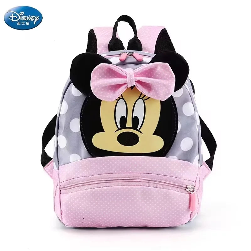 Cartoon Backpack For Baby Boys Girls Minnie Mickey Mouse Children Lovely Schoolbag Kindergarten Schoolbag Kids Gift